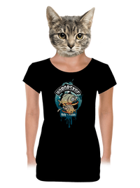 dámské tričko s lemem