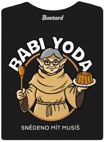 Babi Yoda dámské tričko Black