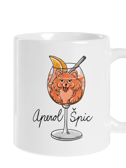 Aperol Špic klasický hrnek White