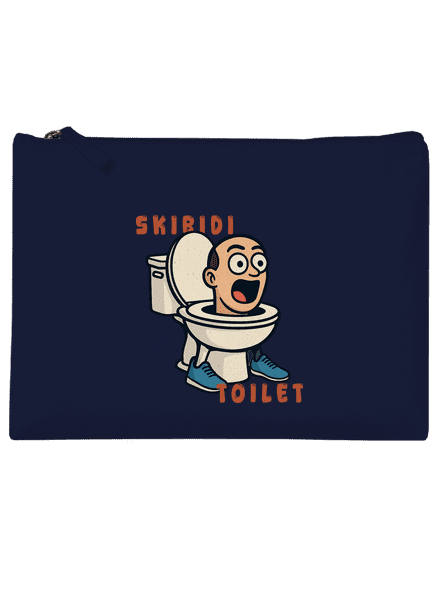 Skibidi Toilet taštička French Navy