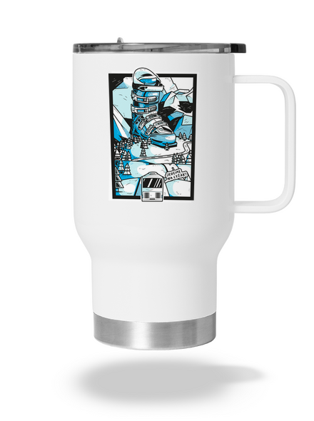 Lyžák termohrnek White