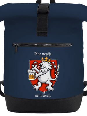 Kdo nepije, není Čech batoh French Navy