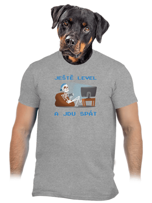 Ještě level pánské tričko Sport Grey