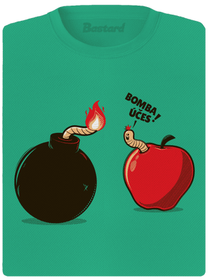 Bombovej účes dámské sportovní tričko Mint Mal