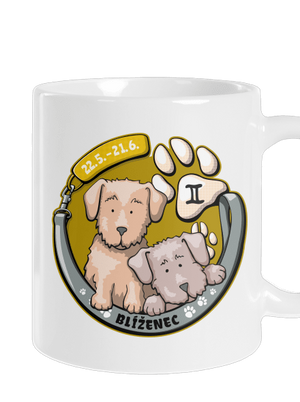 Psí horoskop: Blíženci klasický hrnek White