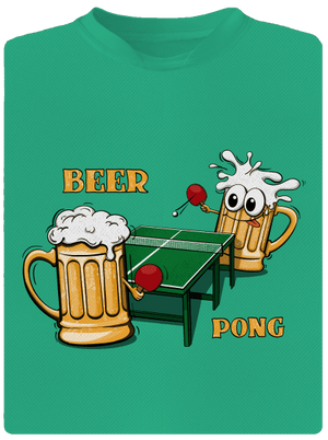 Beer pong pánské sportovní tričko Mint Mal