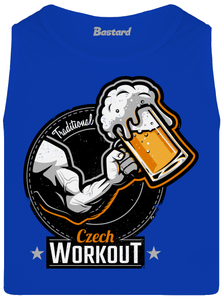 Czech Workout pánské tílko Royal Blue
