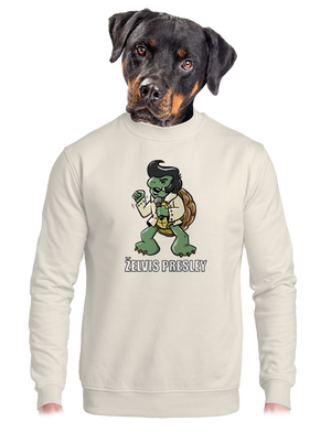 unisex mikina bez kapuce