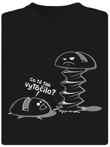 Vytočenej dětské sportovní tričko Black