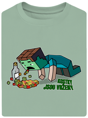 Kostky jsou vrženy unisex tričko oversized Sage