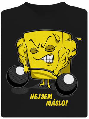 Nejsem máslo dětské sportovní tričko Black