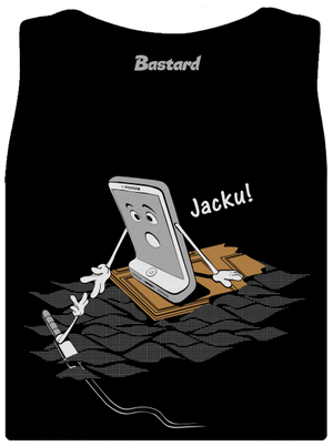 Jacku dámské tílko klasické Black