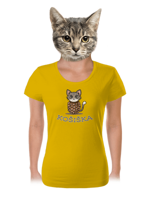 Košiška dámské tričko Yellow
