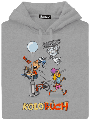 Kolobuch pánská mikina klokanka Light Melange