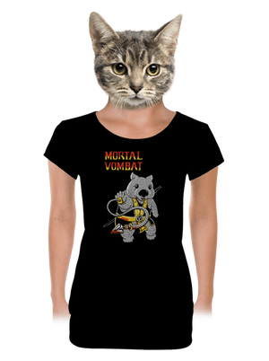 dámské tričko s lemem