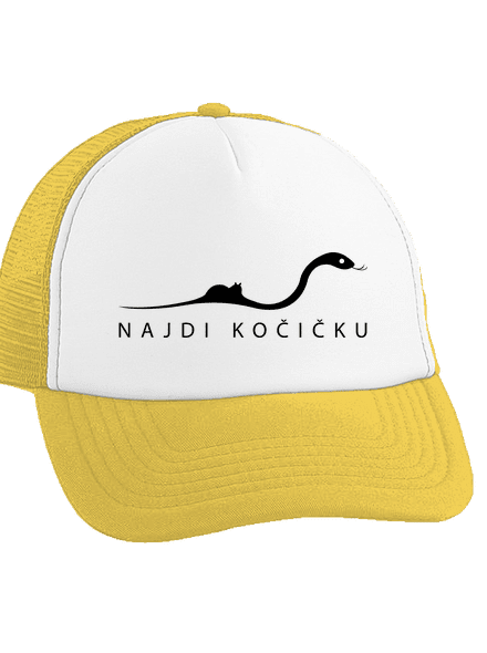 Najdi kočičku kšiltovka truckerka Sunflower cap