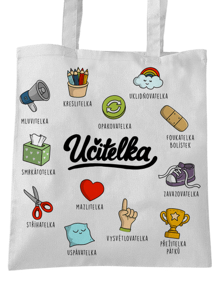 Učitelka taška White