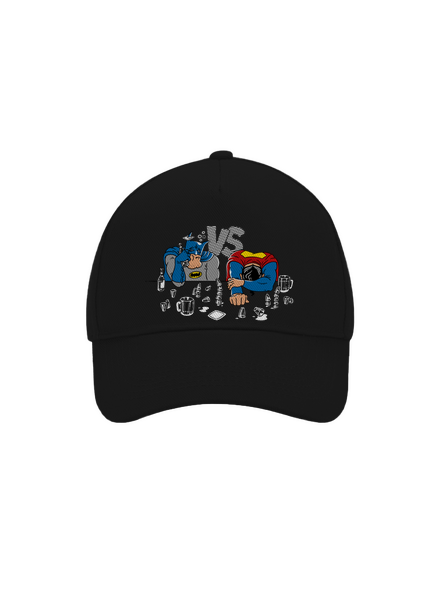 Souboj superhrdinů kšiltovka baseballka Black