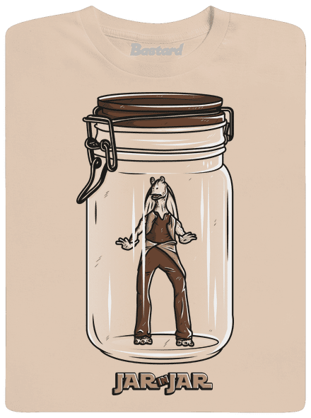 Jar in jar pánské tričko Sand