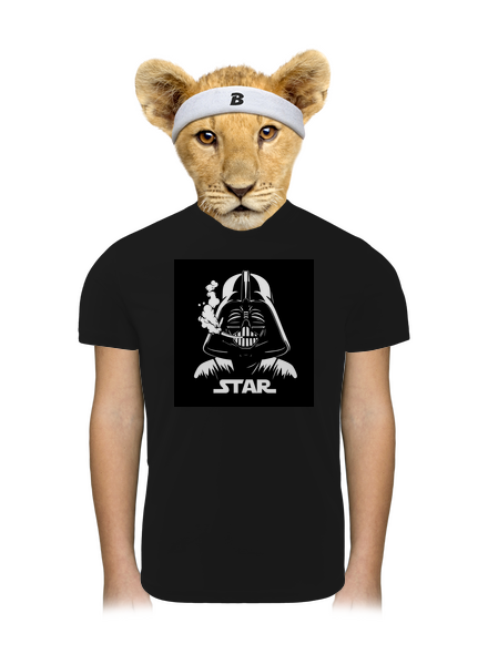 Darth Star dětské sportovní tričko Black