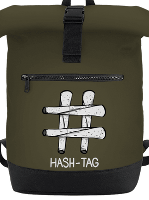 Hash tag batoh Military Green