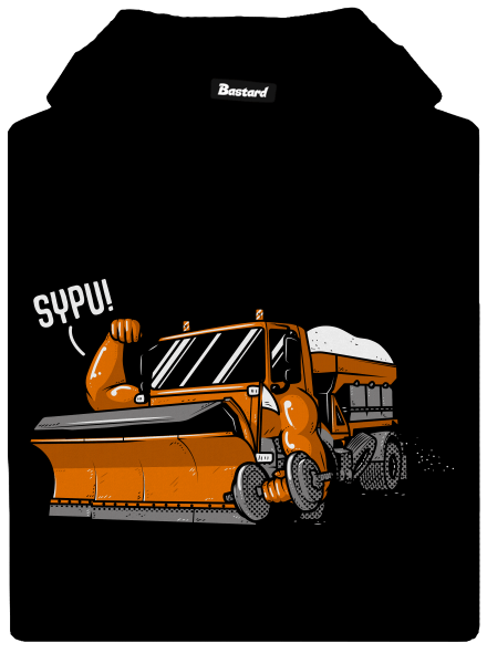 Sypu dámská mikina klokanka Black