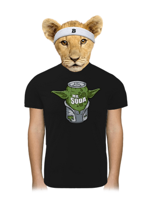 Mr. Soda dětské sportovní tričko Black