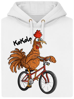 Kokolo unisex mikina premium Snowwhite