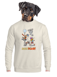 unisex mikina bez kapuce