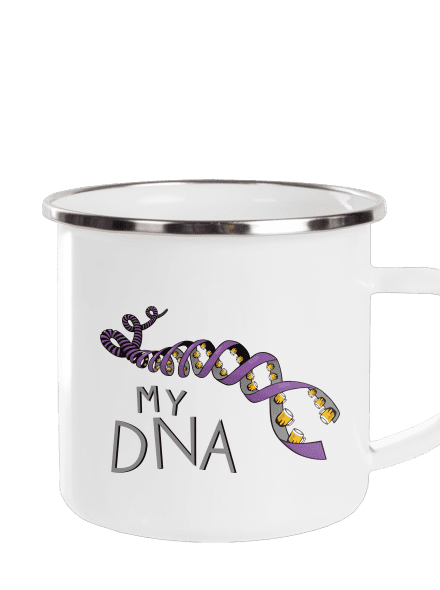 My DNA plecháček White