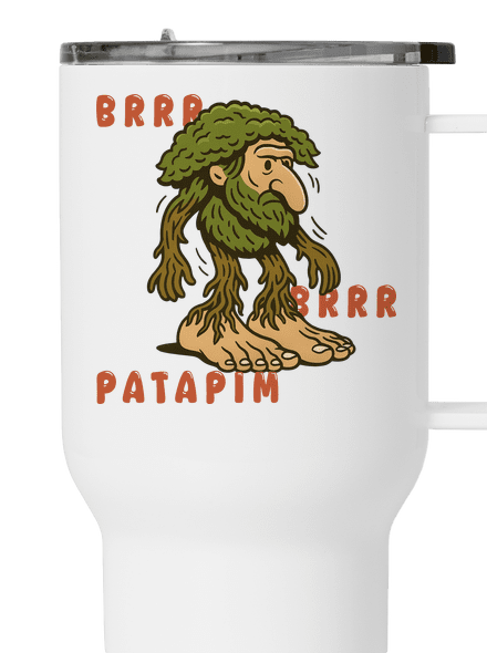 Brrr Brrr Patapim – Italian Brainrot termohrnek White