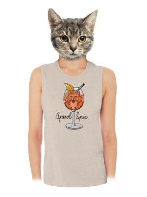 Aperol Špic dámské tílko volné Heather Peach