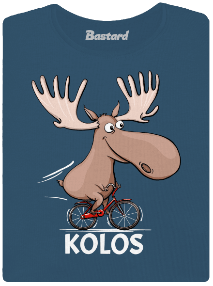 Kolos dámské tričko premium Petrol Blue