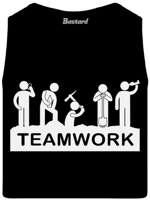 Flákači pánské tílko Black