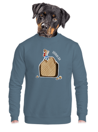 unisex mikina bez kapuce