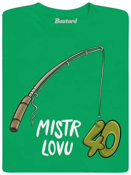 Narozeninový mistr lovu dětské tričko Kelly Green