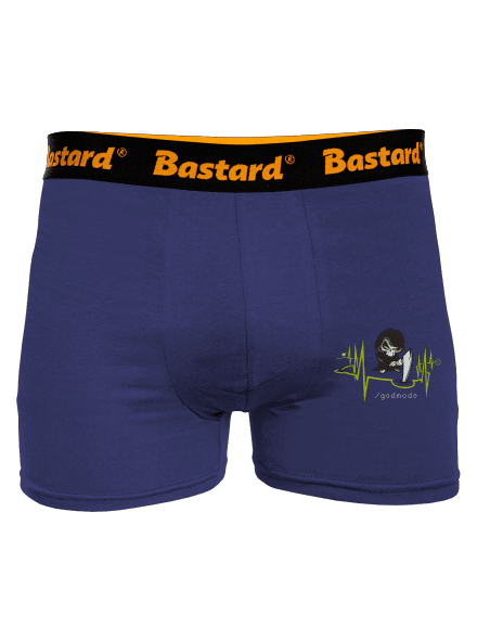 Boží zásah boxerky Blue Navy