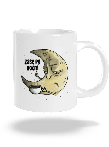 Zase po noční velký hrnek White