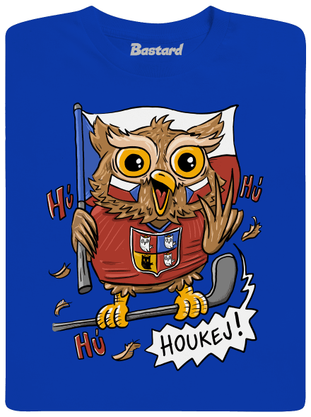 Houkej pánské dlouhý rukáv Royal Blue