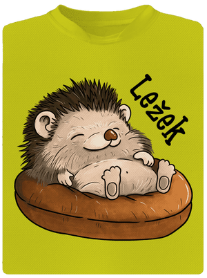 Ležek dětské sportovní tričko Neon Yellow