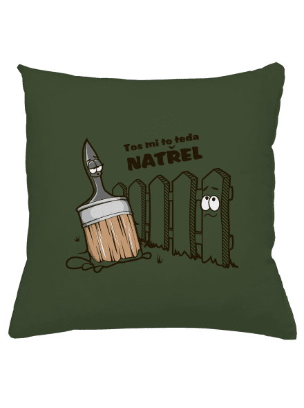 Tos mi to natřel polštář Olive Green