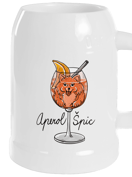 Aperol Špic půllitr White