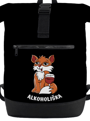 Vínová Alkoholiška batoh Black