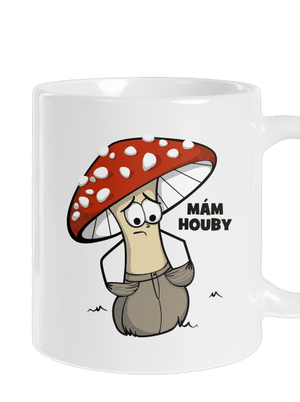 Mám houby klasický hrnek White
