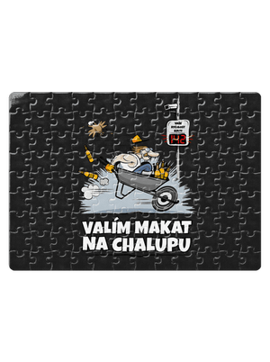 Valím na chalupu puzzle White