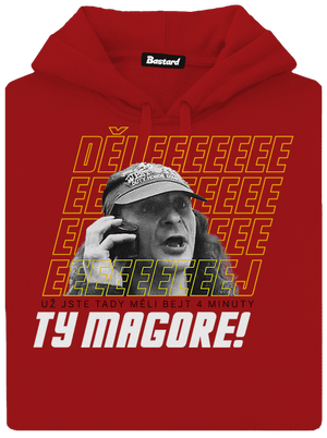 B18: Jiří Kára dámská mikina klokanka Red Mal