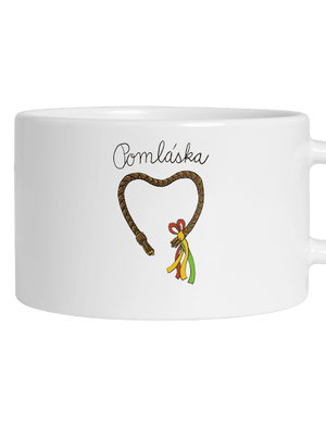 Pomláska hrnek makronka White