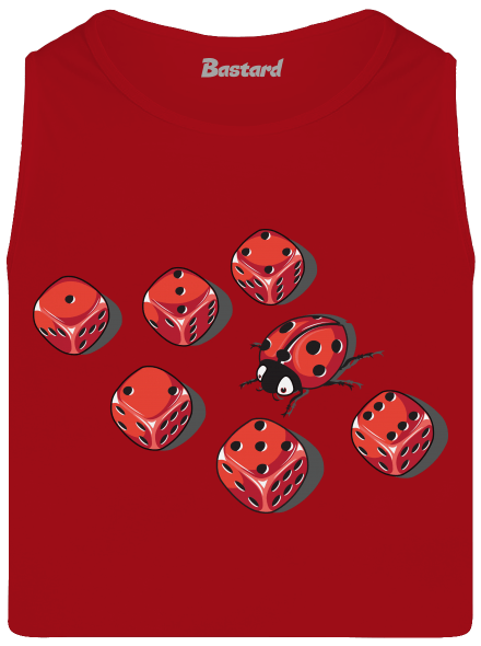 Mimikry pánské tílko Red
