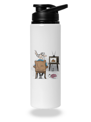 TV News lahev na vodu White