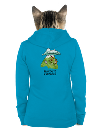 dámská mikina na zip